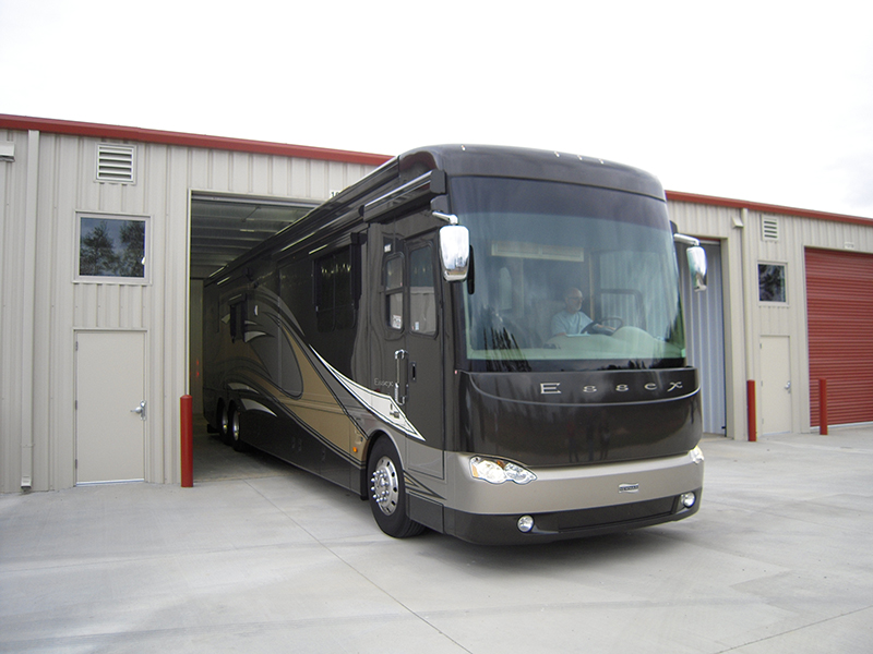 Figure 5: RV Parking in Fully Enclosed Storage.