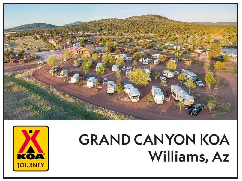 Grand Canyon/Williams KOA Journey Receives President’s Award